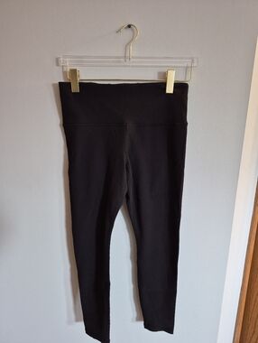 Athleta Elation Ultra High Rise Rib Tight Black Size Large Petite